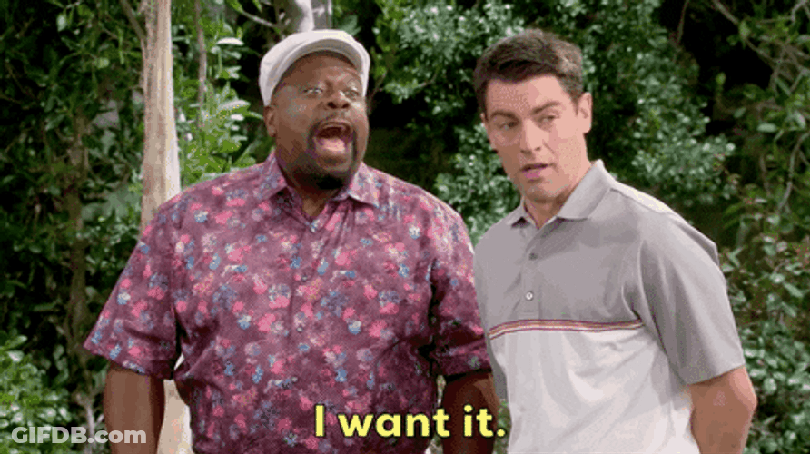 Two Man Talking I Want It Now GIF