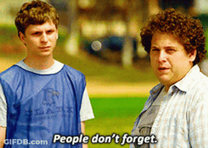 Two Man Talking People Dont Forget GIF