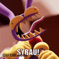 Two Mascots Playing With Stuffed Animal Near Christmas Tree GIF