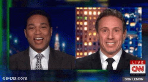 Two Men Are On A Live Cnn Show GIF