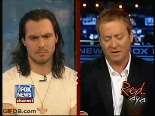 Two Men Are On Fox News Channel GIF