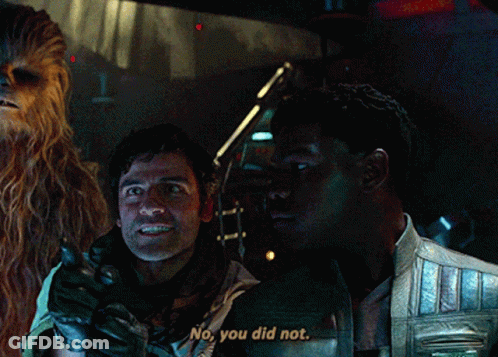 Two Men Are Standing Next To Each Other And One Of Them Is Saying No You Did Not GIF