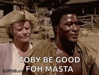 Two Men Are Standing Next To Each Other And One Of Them Is Wearing A Hat And The Other Is Without A Shirt . GIF