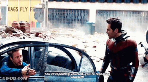 Two Men Standing Next To Car GIF