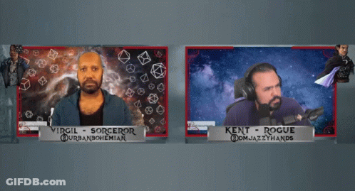 Two Men At Microphone I Make Virgil Do That For Me GIF