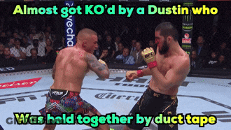 Two Men Boxing Almost KO'd By Dustin GIF