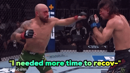 Two Men Boxing I Needed More Time To Recover GIF