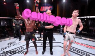 Two Men Boxing In Ring With Canhagen GIF