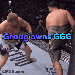 Two Men Boxing With Grag Owns GGG GIF