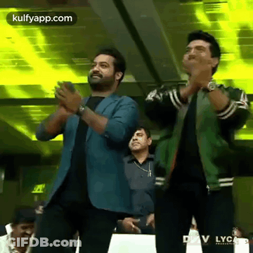 Two Men Clapping GIF