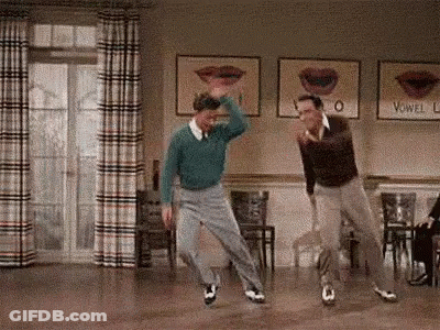 Two Men Dancing GIF