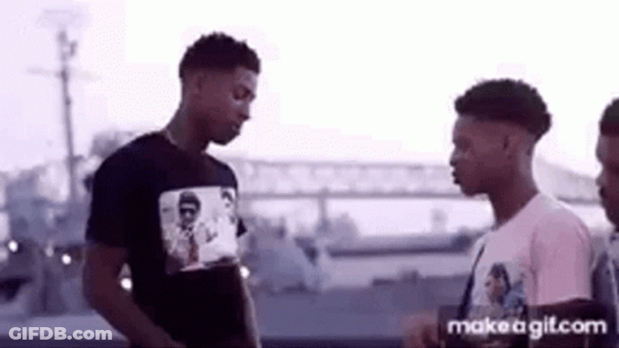 Two Men Doing Pinky Dap GIF