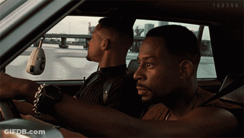 Two Men Driving In Car Saying Forsru GIF
