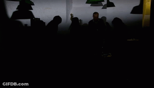 Two Men Fighting In Boxing Ring With ESPN Logo GIF