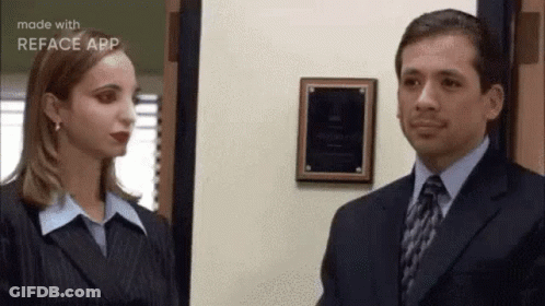 Two Men Fighting In Dark Room GIF