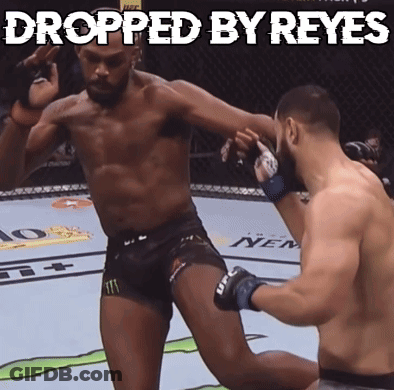 Two Men Fighting In Ring GIF