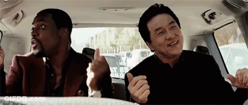 Two Men Giving Middle Finger GIF