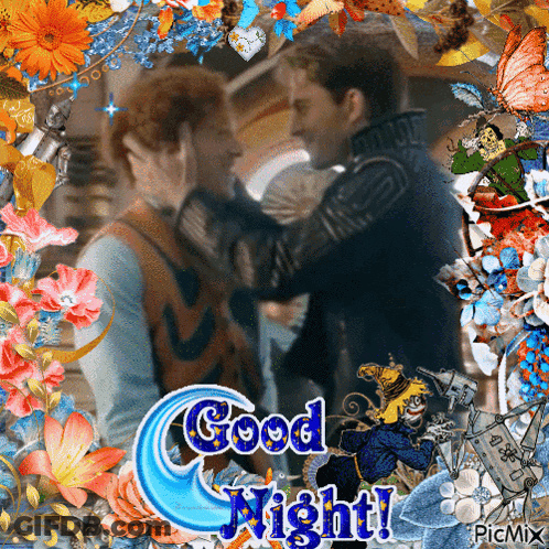 Two Men Good Night GIF