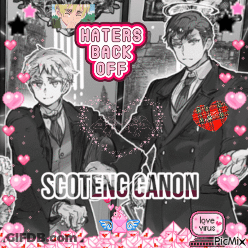 Two Men Haters Back Off Scotenc Canon GIF