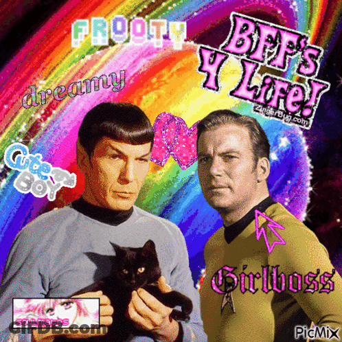 Two Men Holding Cat BFF's Your Life GIF