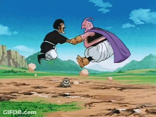 Two Men Holding Hands One In Purple Cape GIF