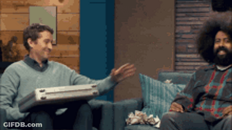 Two Men Holding Hands  Take A Bow GIF