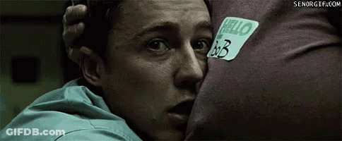 Two Men Hugging With Hello WB Sticker GIF