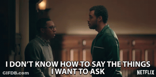 Two Men I Don't Know How To Say GIF