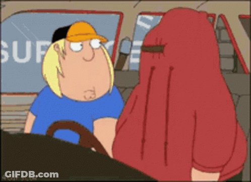 Two Men In A Car With Surf Sign GIF