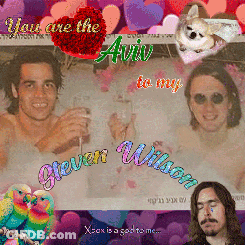 Two Men In Bathtub You Are The Avi To My Steven Wilson GIF