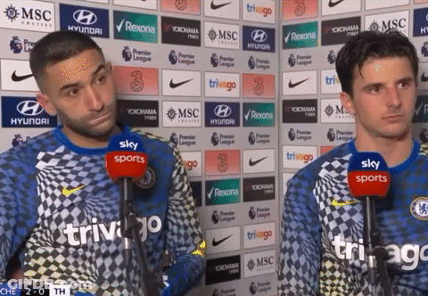 Two Men In Front Of Rexona MSC Hyundai Ads GIF