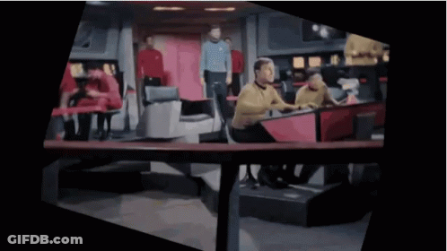 Two Men In Front Of Screen Saying Televandalist GIF