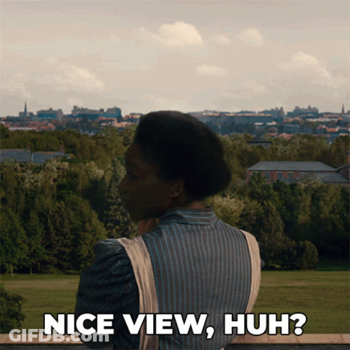 Two Men In Grassy Field With Catch Me In The Prairie GIF