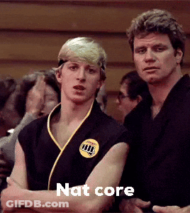 Two Men In Karate Uniforms Nat Core GIF