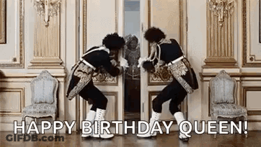 Two Men In Military Uniforms Dancing In Front Of A Door GIF