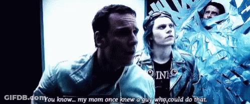Two Men In Suits And Ties Side By Side GIF