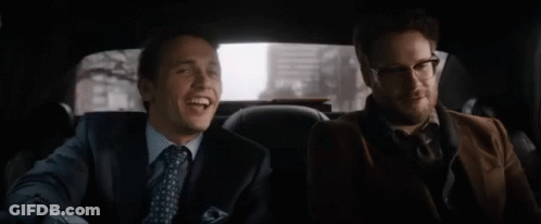 Two Men In Suits In Car Saying Oh Okay GIF