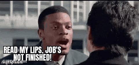 Two Men In Suits Talking GIF