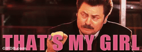 Two Men In Tuxedos With That's My Girl GIF