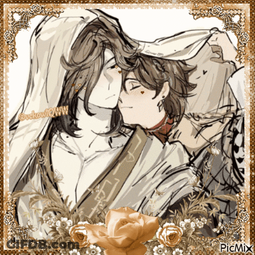 Two Men Kissing Picmix GIF