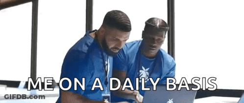 Two Men Laptop Me On A Daily Basis GIF