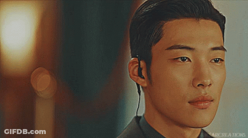 Two Men Looking At Each Other Saying Don't GIF