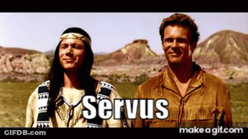 Two Men Next To Each Other With Servius GIF