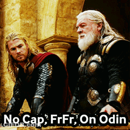 Two Men No Cap Frfr On Odin GIF