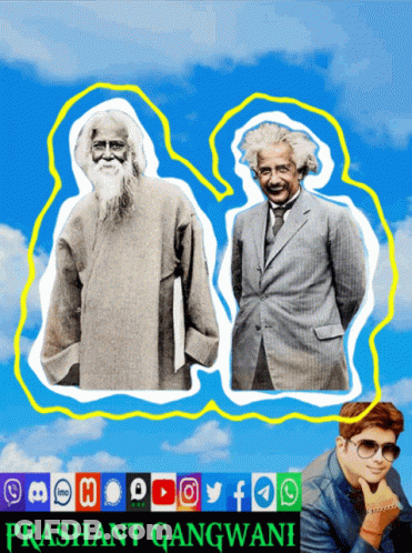Two Men On Prashant Gangwani Poster GIF