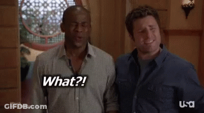 Two Men One Asking What GIF