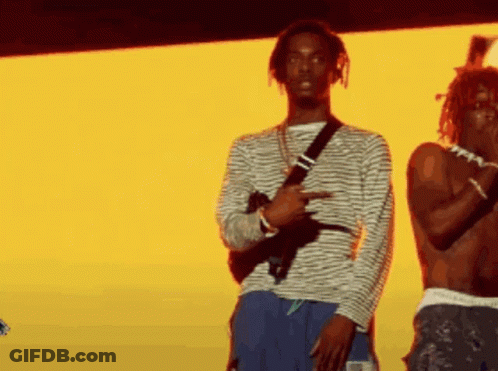 Two Men One Holding Microphone GIF