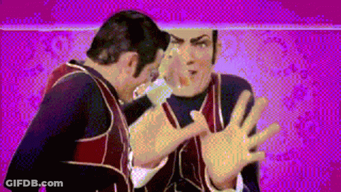 Two Men One Making Funny Face GIF