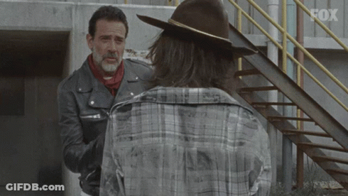 Two Men One Saying Do Not Shatter GIF