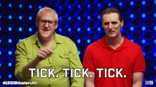 Two Men One Says Tick GIF